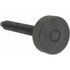 Gibraltar 43812G 12L14 Steel Thumb Screw: 3/8-16, Knurled Head