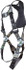Miller RKN-QC/UBK Fall Protection Harnesses: 400 Lb, Single D-Ring Style, Size Universal