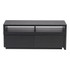 IRIS USA, INC. Iris 596272  Expanding Media Stand, 16-3/16inH x 39-3/8inW x 15-5/16inD, Black Oak