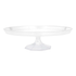 AMSCAN CO INC Amscan 438195.86  Pedestal Dessert Stands, 3-3/4in x 9-3/4in, Clear, Pack Of 4 Stands