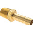 Parker 11304 Barbed Hose Fitting: 1/4" x 5/16" ID Hose