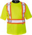 Viking 6000O-L Work Shirt: High-Visibility, Large, Cotton & Polyester, Orange, 1 Pocket