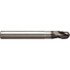 Seco 02928331 Ball End Mill: 0.3937" Dia, 0.3937" LOC, 3 Flute, Solid Carbide