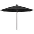 California Umbrella 194061619230 Patio Umbrellas; Fabric Color: Black ; Base Included: No ; Fade Resistant: Yes ; Diameter (Feet): 11 ; Canopy Fabric: Pacifica