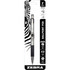 ZEBRA PEN CORP 27211 Zebra F-301 Pen, Medium Point, 1.0 mm, Stainless Steel Barrel, Black Ink