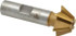 Whitney Tool Co. 35612 1 x 7/16" 60&deg; 6-Tooth Carbide-Tipped Single-Angle Cutter