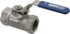 NIBCO NL944K8P Fire Safe Manual Ball Valve: 3/4" Pipe, Reduced Port