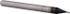 Accupro 12462801 Square End Mill: 0.015" Dia, 0.045" LOC, 4 Flutes, Solid Carbide