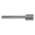 Corehog C89350 Square End Mill: 1/2" Dia, 0.6" LOC, 10 Flutes, High Speed Steel