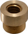 Keystone Threaded Products 5/8-8R1 1.12" Long, 1" High, 1/2" Thread Length, Bronze, Right Hand, Round, Precision Acme Nut