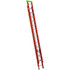 Louisville L-3022-28PT 28' High, Type IA Rating, Fiberglass Industrial Extension Ladder
