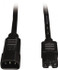 Tripp-Lite P018-006 6', 14/3 Gauge/Conductors, Black Indoor Replacement Cord