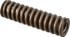 Associated Spring Raymond 105-618 Die Spring: 1-1/4" Hole Dia, 5/8" Rod Dia, 4-1/2" Free Length, Gold