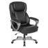 OFFICE STAR PRODUCTS ECH67707-EC3 Office Star Ergonomic Leather High-Back Executive Office Chair, Black/Titanium