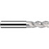 Fraisa 15831188 Square End Mill: 1/8" Dia, 1/4" LOC, 3 Flute, Solid Carbide