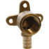 Jones Stephens C76079LF Brass Pipe Drop Ear 90 ° Elbow: 1/2 x 1/2" Fitting, PEX x FIP, Lead Free