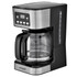 TODDYs PASTRY SHOP 995115734M Brentwood 12-Cup Programmable Digital Coffee Maker, Black