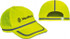 Reflective Apparel Factory 803STLMOSWRBK01 Baseball Hat: Mesh & Polyester, Hook & Loop Closure, High-Visibility Yellow, Solid
