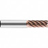 SGS 74457 Square End Mill: 12mm Dia, 48mm LOC, 12mm Shank Dia, 100mm OAL, 7 Flutes, Solid Carbide