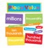 CARSON-DELLOSA PUBLISHING LLC Carson-Dellosa 110444  Understanding Place Value Mini Bulletin Board Set