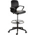 SAFCO PRODUCTS CO 7014BL Safco Shell Extended-Height Chair, Black