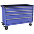 Champion Tool Storage DS15401CMBBR-BB Storage Cabinets; Cabinet Type: Welded Storage Cabinet ; Cabinet Material: Steel ; Width (Inch): 56-1/2 ; Depth (Inch): 22-1/2 ; Cabinet Door Style: Solid ; Height (Inch): 43-1/4