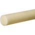 USA Industrials PR-PTFE-GF-41 Plastic Rod: Polytetrafluroethylene, 6' Long, 2" Dia, Off-White