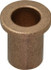 Boston Gear 35584 Flanged Sleeve Bearing: 1/2" ID, 5/8" OD, 1" OAL, Oil Impregnated Bronze