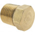 Parker 11083 Industrial Pipe Hex Plug: 1/8" Male Thread, MNPTF