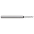 Harvey Tool 34624 Square End Mill: 0.024'' Dia, 0.036'' LOC, 1/8'' Shank Dia, 2-1/2'' OAL, 3 Flutes, Solid Carbide