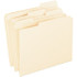 Pendaflex PFXR75213 File Folders with Top Tab: Letter, Manila, 100/Pack