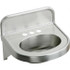 ELKAY. ELV1817CS3 Lavatory Sink: Wall-Hung Mount, 304 Stainless Steel