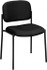 Basyx BSXVL606VA10 Black Fabric Guest Stacker Chair