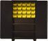 Jamco HY248-BL Bin Steel Storage Cabinet: 48" Wide, 24" Deep, 78" High