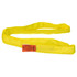 Stren-Flex ERS3-04 Round Sling: 2.1" Wide, 4' Long, 8,400 lb Vertical, 6,720 lb Choker, 16,800 lb Basket, Polyester