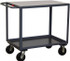 Jamco SE336-P6 Standard Utility Cart: 36" OAH, Steel, Gray