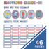 CARSON-DELLOSA EDUCATION 110532 Curriculum Bulletin Board Sets, 46-Piece Set , We Stick Together: Emotions Check-In, 7.9" x 15", Multicolor