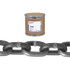 Campbell T0120630 Welded Chain; Link Type: Welded ; Material: Low-Carbon Steel ; Overall Length: 200cm; 200in; 200yd; 200mm; 200m; 200ft ; Inside Length (Decimal Inch): 1.3600 ; Inside Length (mm): 1.36 ; Inside Width (mm): 0.57