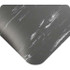 Wearwell 820.12X3X14AMCH Anti-Fatigue Mat: 14' Length, 3' Wide, 1/2" Thick, Vinyl, Beveled Edge, Medium-Duty