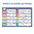 CARSON-DELLOSA EDUCATION 105050 Teacher Planners, Weekly/Monthly, Two-Page Spread, 11 x 8.5, Multicolor Cover, We Stick Together Theme