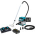 Makita XCV08PT Cordless Dust Extractor Cleaner: Battery, HEPA Filter, 2.1 gal Capacity