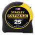 BLACK & DECKER/INDUS. CONST. 680-33-725 FatMax Classic Tape Measure, 1-1/4 in W x 25 ft L, SAE, Black/Yellow Case