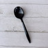 BOARDWALK SOUPBLMW Mediumweight Polypropylene Cutlery, Soup Spoon, Plastic, Black, 1,000/Carton