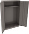 Tennsco J1878A-N-W-MGY Wardrobe Storage Cabinet: 48" Wide, 18" Deep, 78" High