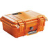Pelican Products, Inc. 1400-001-150 Clamshell Hard Case: 11-5/8" Wide, 6" Deep, 6" High