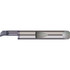 Micro 100 QBT-2301100X Boring Bar: 0.23" Min Bore, 1.1" Max Depth, Right Hand Cut, Solid Carbide