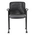 NORSTAR OFFICE PRODUCTS INC. Boss Office Products B6909R-CS  Mesh Mid-Back Guest Chair, Black