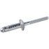 HUCK MTP-B6-8S-PKT Peel Blind Rivet: Size 6, Protruding Head, Aluminum Body, Aluminum Mandrel