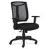 SP RICHARDS LLR83100 Lorell Mesh High-Back Air Grid Seat Task Chair, Black