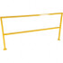 Vestil SQ-84 Hand Rail: Yellow, Steel